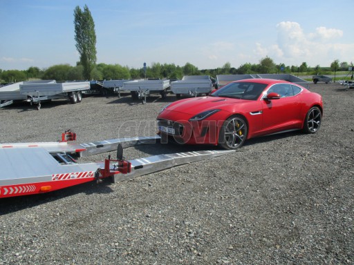 Přepravník sportovních automobilů s celohliníkovou ložnou plochou IM 2,7T 5,01x2,09 č.8