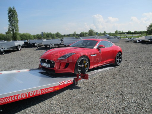 Přepravník sportovních automobilů s celohliníkovou ložnou plochou IM 2,7T 5,01x2,09 č.10