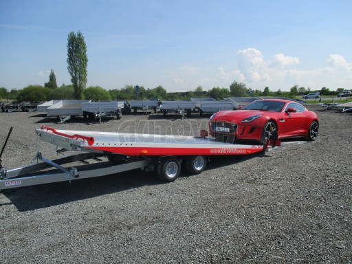 Přepravník sportovních automobilů s celohliníkovou ložnou plochou IM 2,7T 5,01x2,09 č.11