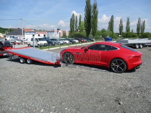 Přepravník sportovních automobilů s celohliníkovou ložnou plochou IM 2,7T 5,01x2,09 č.12