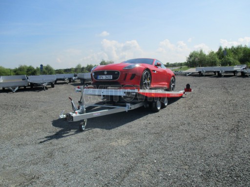 Přepravník sportovních automobilů s celohliníkovou ložnou plochou IM 2,7T 5,01x2,09 č.14