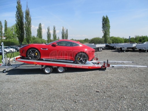 Přepravník sportovních automobilů s celohliníkovou ložnou plochou IM 2,7T 5,01x2,09 č.15
