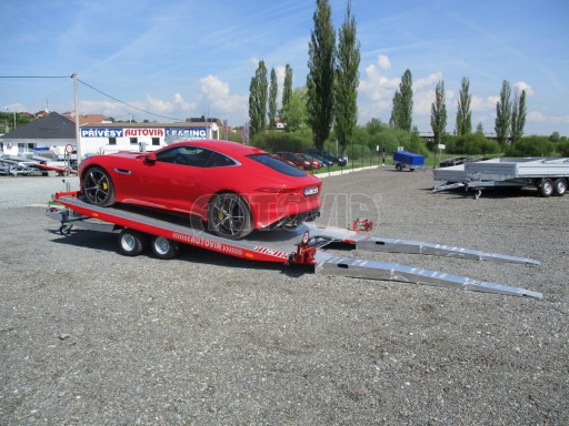 Přepravník sportovních automobilů s celohliníkovou ložnou plochou IM 2,7T 5,01x2,09 č.16
