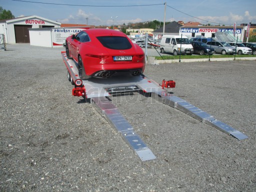 Přepravník sportovních automobilů s celohliníkovou ložnou plochou IM 2,7T 5,01x2,09 č.17