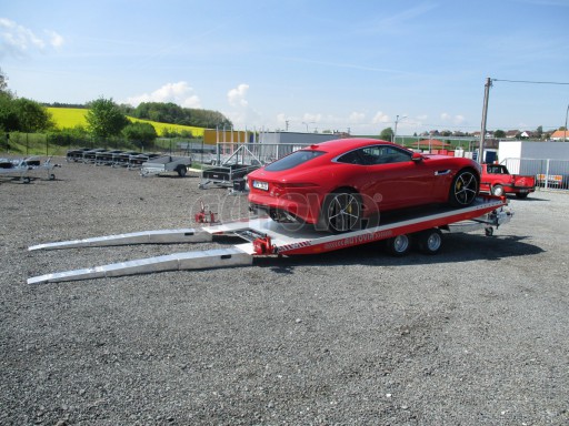 Přepravník sportovních automobilů s celohliníkovou ložnou plochou IM 2,7T 5,01x2,09 č.20