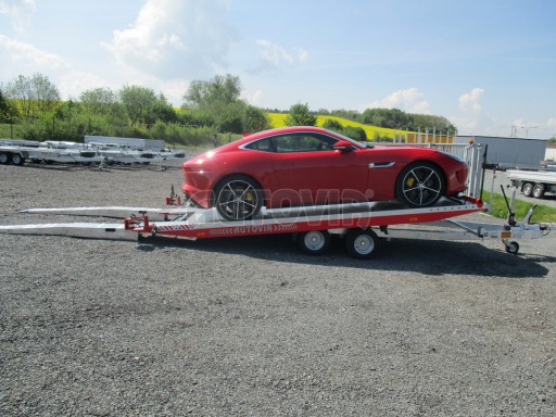 Přepravník sportovních automobilů s celohliníkovou ložnou plochou IM 2,7T 5,01x2,09 č.21