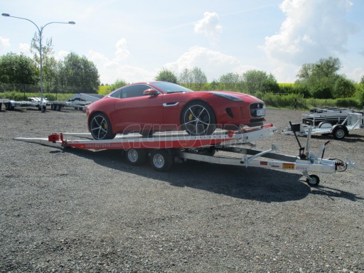 Přepravník sportovních automobilů s celohliníkovou ložnou plochou IM 2,7T 5,01x2,09 č.22