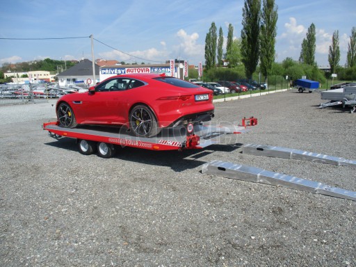 Přepravník sportovních automobilů s celohliníkovou ložnou plochou IM 2,7T 5,01x2,09 č.27