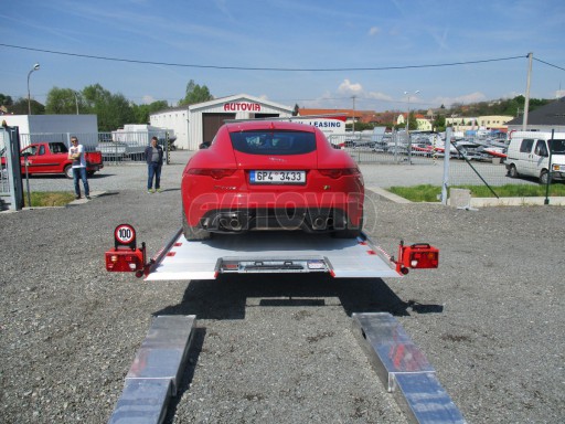 Přepravník sportovních automobilů s celohliníkovou ložnou plochou IM 2,7T 5,01x2,09 č.28