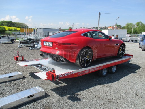 Přepravník sportovních automobilů s celohliníkovou ložnou plochou IM 2,7T 5,01x2,09 č.29