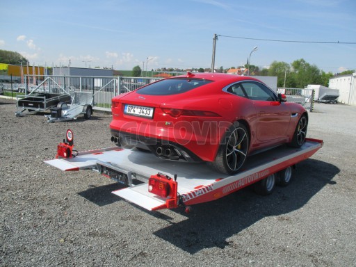 Přepravník sportovních automobilů s celohliníkovou ložnou plochou IM 2,7T 5,01x2,09 č.35