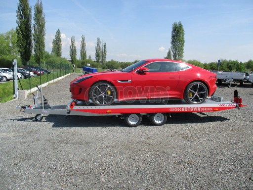 Přepravník sportovních automobilů s celohliníkovou ložnou plochou IM 2,7T 5,01x2,09 č.40