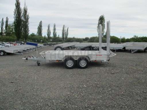 Přívěs pro přepravu UNC 3,5T B2 ALU minibagr 3,60x1,85/0,22