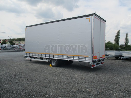 Jednonápravový vzduchem brzděný přívěs AVG B1 10T XL 7,76x2,48/3,06 č.4