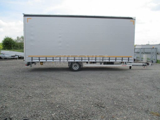 Jednonápravový vzduchem brzděný přívěs AVG B1 10T XL 7,76x2,48/3,06 č.7