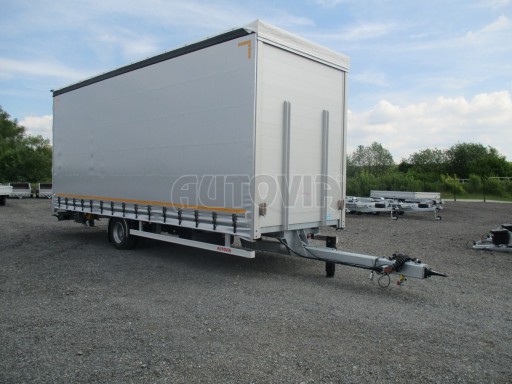 Jednonápravový vzduchem brzděný přívěs AVG B1 10T XL 7,76x2,48/3,06 č.8