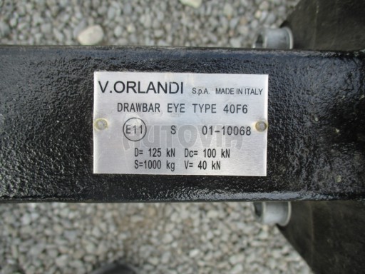 Jednonápravový vzduchem brzděný přívěs AVG B1 10T XL 7,76x2,48/3,06 č.10