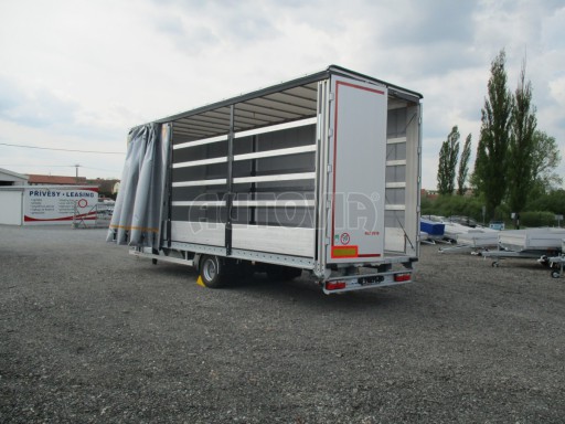 Jednonápravový vzduchem brzděný přívěs AVG B1 10T XL 7,76x2,48/3,06 č.32