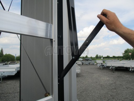 Jednonápravový vzduchem brzděný přívěs AVG B1 10T XL 7,76x2,48/3,06 č.39