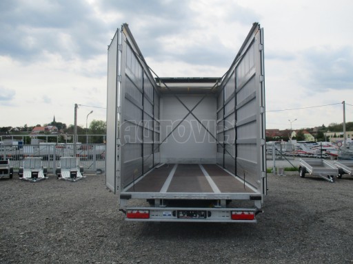 Jednonápravový vzduchem brzděný přívěs AVG B1 10T XL 7,76x2,48/3,06 č.42