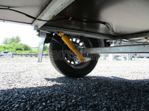 Nebrzděný jednoosý přívěs s odpružením ZV 26 N1 2,50x1,24/0,35 LP odpruž. POČ