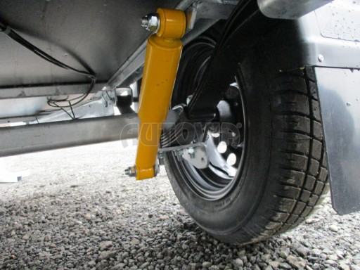 Nebrzděný jednoosý přívěs s odpružením ZV 26 N1 2,50x1,24/0,35 LP odpruž. POČ