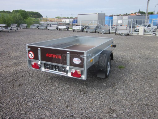 Sklopný přívěsný vozík za osobní auto HD 28 skl 2,27x1,25/0,30 č.14