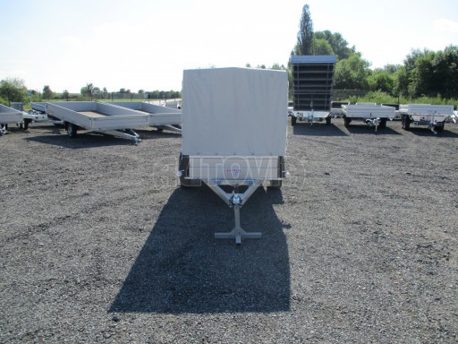 PROFI sklopný přívěs s plachtou ZV 26 ALU 750kg skl N1 2,50x1,25/1,53 POČ