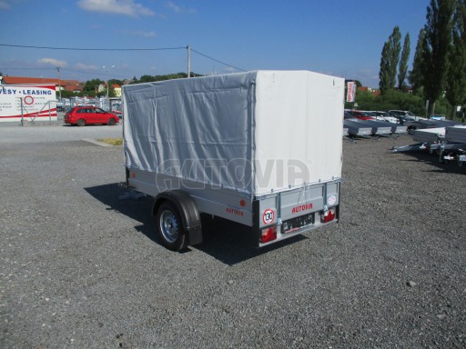 PROFI sklopný přívěs s plachtou ZV 26 ALU 750kg skl N1 2,50x1,25/1,53 POČ