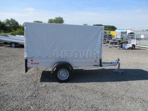 PROFI sklopný přívěs s plachtou ZV 26 ALU 750kg skl N1 2,50x1,25/1,53 POČ