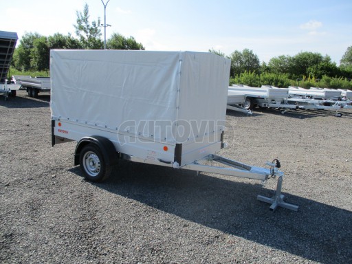 PROFI sklopný přívěs s plachtou ZV 26 ALU 750kg skl N1 2,50x1,25/1,53 POČ