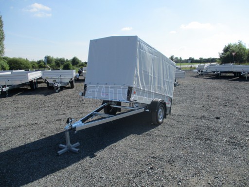 PROFI sklopný přívěs s plachtou ZV 26 ALU 750kg skl N1 2,50x1,25/1,53 POČ