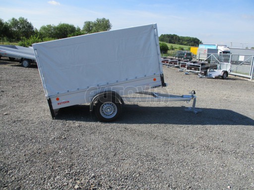 PROFI sklopný přívěs s plachtou ZV 26 ALU 750kg skl N1 2,50x1,25/1,53 POČ
