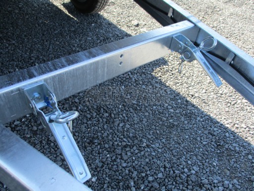 PROFI sklopný přívěs s plachtou ZV 26 ALU 750kg skl N1 2,50x1,25/1,53 POČ