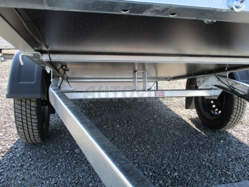 PROFI sklopný přívěs s plachtou ZV 26 ALU 750kg skl N1 2,50x1,25/1,53 POČ