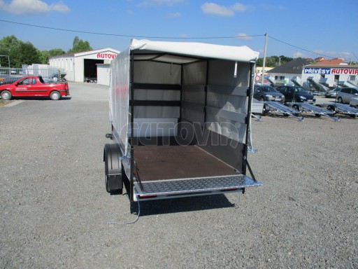 PROFI sklopný přívěs s plachtou ZV 26 ALU 750kg skl N1 2,50x1,25/1,53 POČ