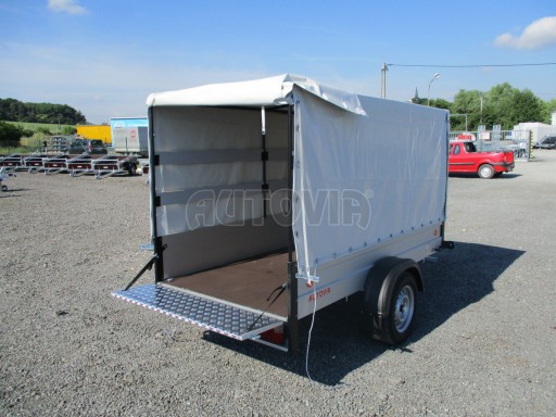 PROFI sklopný přívěs s plachtou ZV 26 ALU 750kg skl N1 2,50x1,25/1,53 POČ