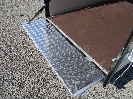 PROFI sklopný přívěs s plachtou ZV 26 ALU 750kg skl N1 2,50x1,25/1,53 POČ