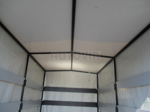 PROFI sklopný přívěs s plachtou ZV 26 ALU 750kg skl N1 2,50x1,25/1,53 POČ