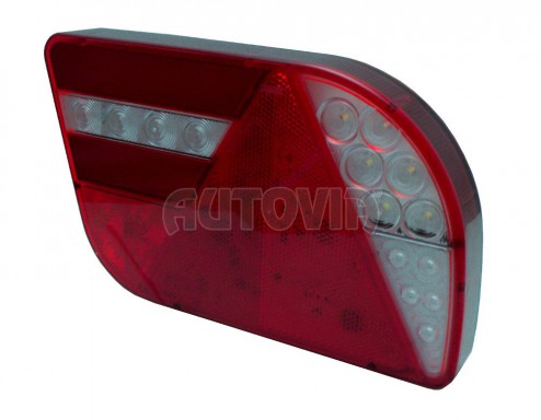 Svítilna Lucidity 26039 GloTrac sdružená LED 12-24V, L-BL/BR/KO/CO/ML, AMP7 č.1