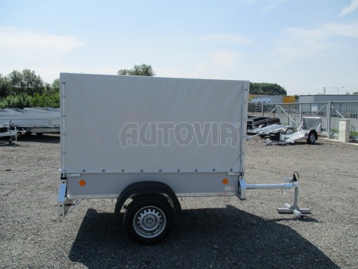 Nebrzděný přívěsný vozík s plachtou ZV 21 N1 2,06x1,09/1,33