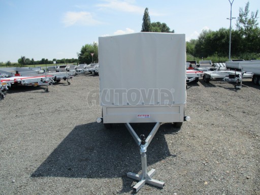 Nebrzděný přívěsný vozík s plachtou ZV 21 N1 2,06x1,09/1,33