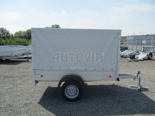 Nebrzděný přívěsný vozík s plachtou ZV 21 N1 2,06x1,09/1,33