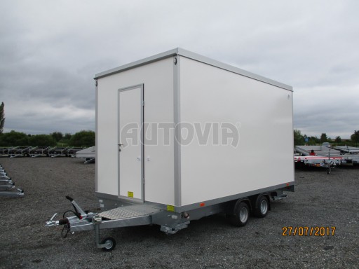 Přívěsný vozík (prodejní stánek) EW 2,5T 4,10x2,20/2,30* č.7