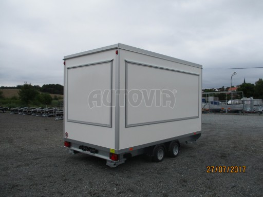 Přívěsný vozík (prodejní stánek) EW 2,5T 4,10x2,20/2,30* č.11