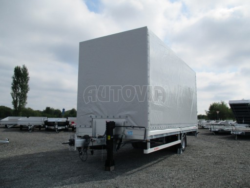 *Nákladní přívěs vzduchem brzděný AVG 10T B1 6,50x2,48/2,70G ruč č.4