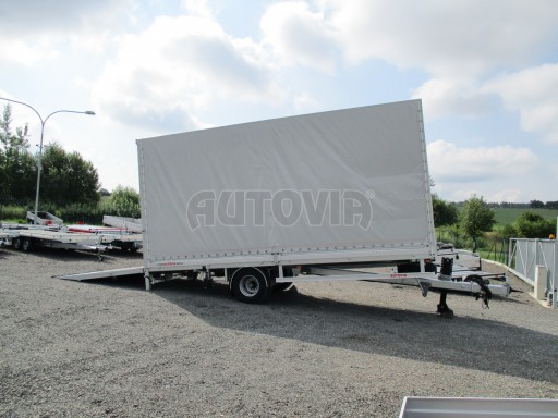 *Nákladní přívěs vzduchem brzděný AVG 10T B1 6,50x2,48/2,70G ruč č.6