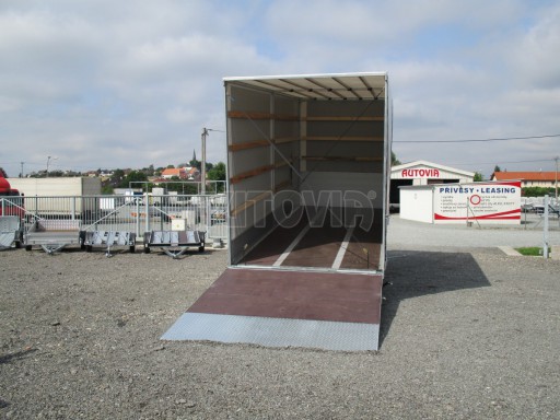 *Nákladní přívěs vzduchem brzděný AVG 10T B1 6,50x2,48/2,70G ruč č.8