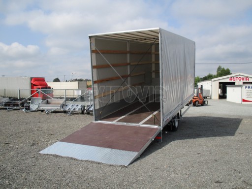 *Nákladní přívěs vzduchem brzděný AVG 10T B1 6,50x2,48/2,70G ruč č.9