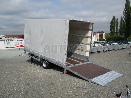 *Nákladní přívěs vzduchem brzděný AVG 10T B1 6,50x2,48/2,70G ruč č.10